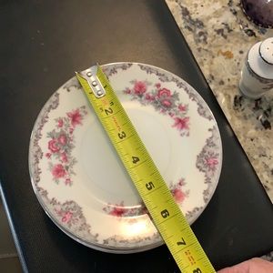 Meito China corsage pattern. 8 bread plates . No chips or cracks.